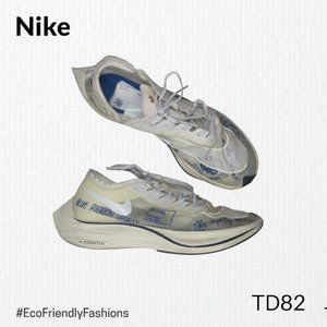 Nike ZoomX Vaporfly NEXT 'Blue Ribbon Sports WhiteCU4844-100 Sneaker Size 12.5